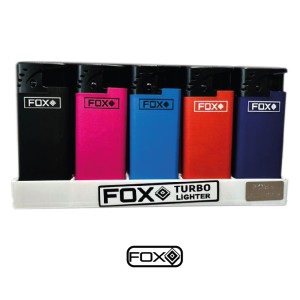 Fox Turbo Baskılı Çakmak