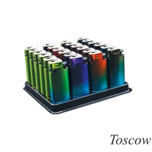 Toscow Taşlı Metal Kılıflı Çakmak 1001