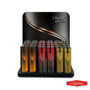 İ-Lighter 220 Taşlı Metal Kılıflı Çakmak