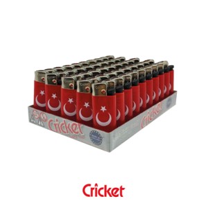 Cricket Taşlı Çakmak Bayrak