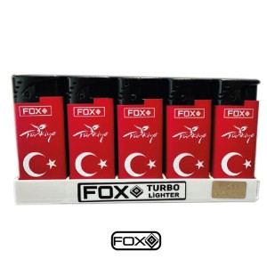 Fox Turbo Baskılı Çakmak