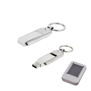 IL-7274 16 GB Metal Anahtarlık USB Bellek