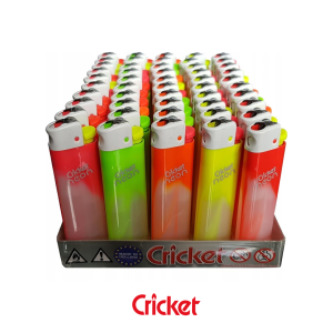 Cricket Taşlı Çakmak Neon