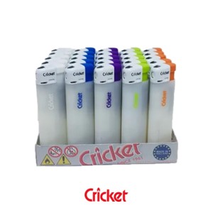 Cricket Elektronik Şeffaf Çakmak